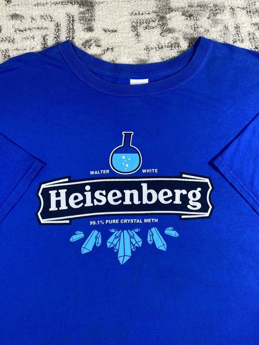Heisenberg Breaking Bad Crystal Tee Shirt